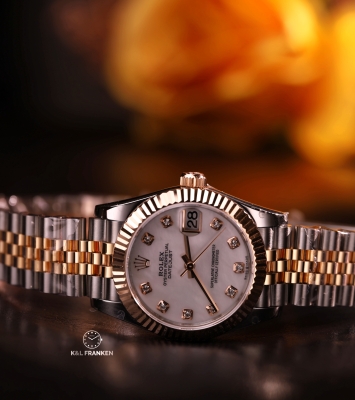 Đồng hồ Datejust 31mm Rose Gold Mother of Pearl Dial