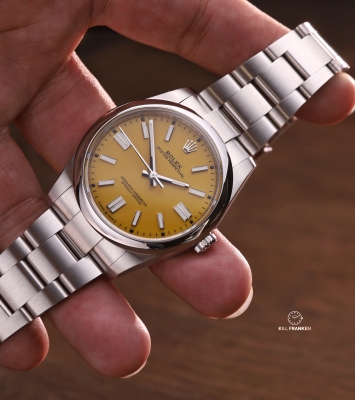 Đồng hồ Rolex Oyster Perpetual Yellow 41mm