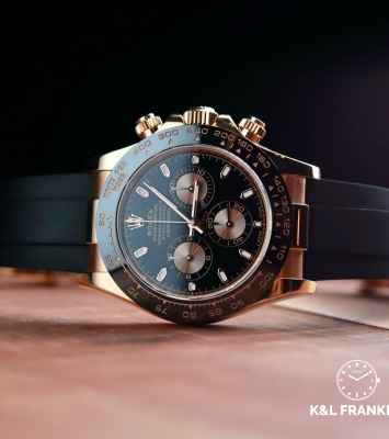 Đồng hồ Rolex Daytona Rose Gold dây Rubber 