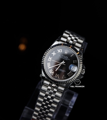 Đồng hồ Datejust 31mm Roman Black Dial