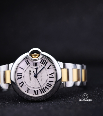 Đồng hồ Cartier Ballon Bleu Gold-Steel 33mm