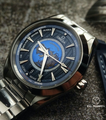 Đồng hồ Omega Aqua Terra Worldtime